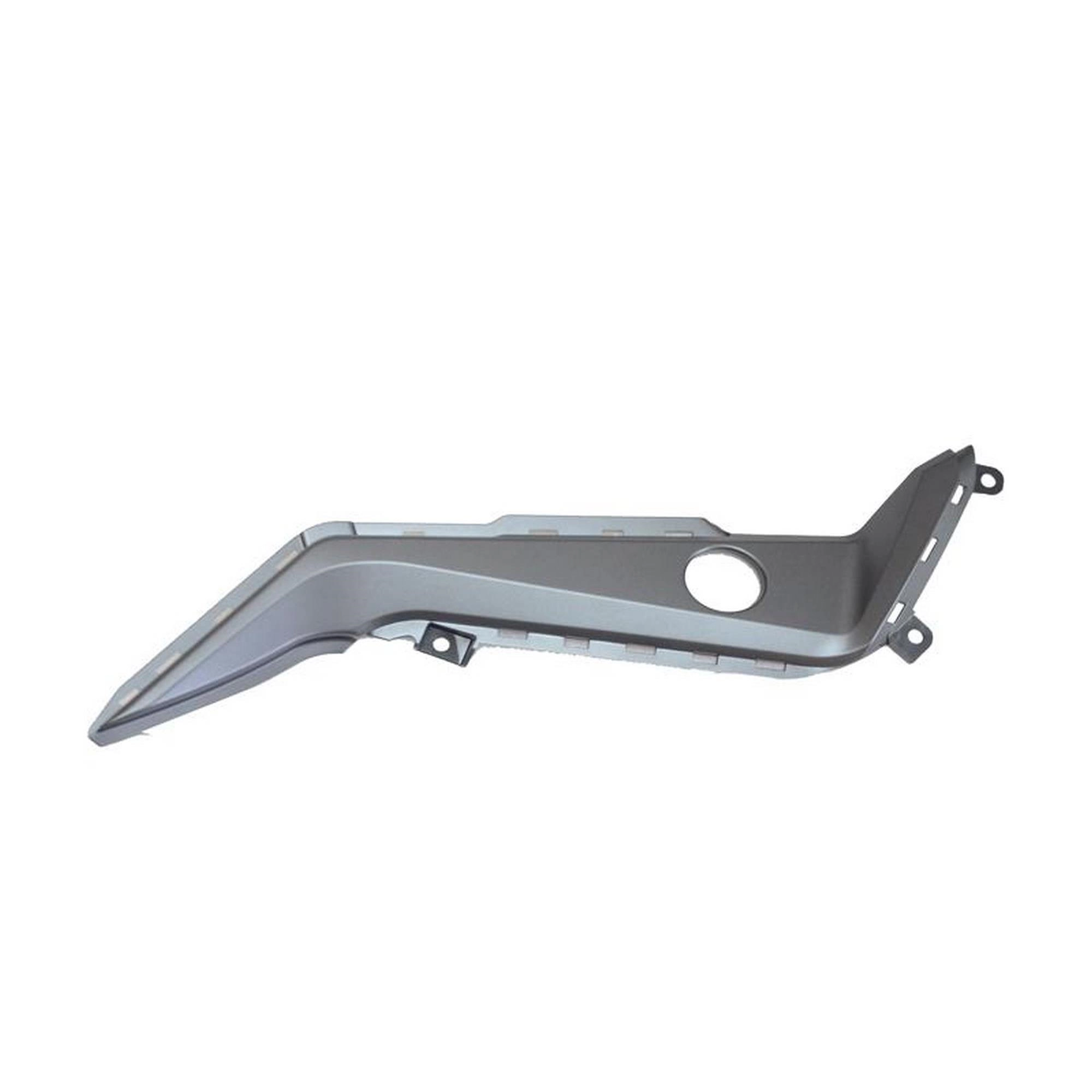RKS RZ 125 DEPO ÜST MUHAFAZA ALT DEKORU SOL MAT GRİ [RZ150 - RZ125-X - RZ150-X] #RK 60552